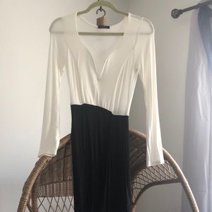 Low-Cut Elegant Dress